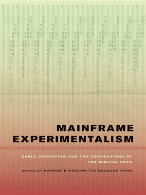 cover image of Mainframe Experimentalism
